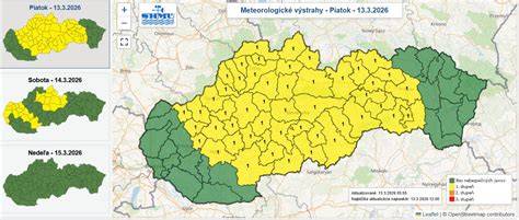 Mapa typických regiónov a ich variácií leča