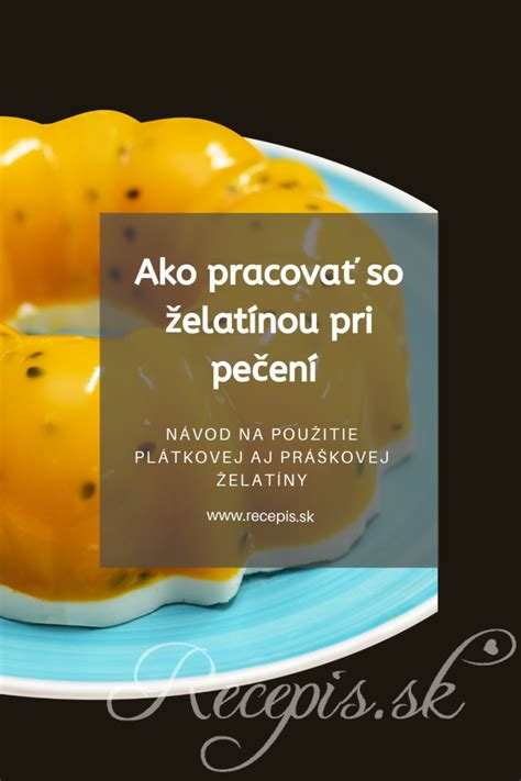 Infografika: Štruktúra koláča so želatínou a vrstvy