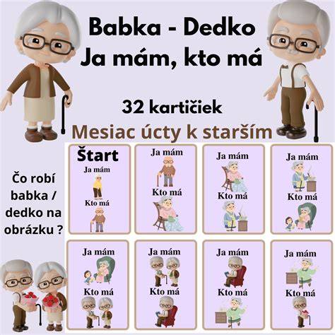 Mapa vzťahov: Dedko - Babka - Vnuk - Lekár - Letuška - Suseda