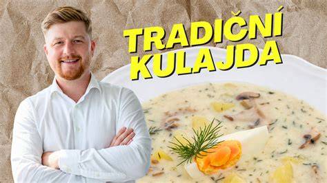 Česká kulajda - ilustratívna infografika s ingredienciami a postupom