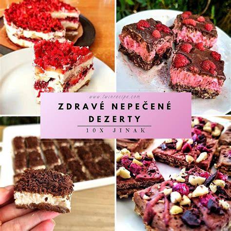 Inštruktážny diagram: zdravé dezerty s fotopostupom