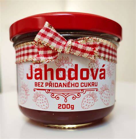 Jahodový džem bez cukru - ilustrácia postupu
