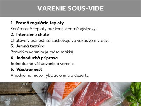 Infografika: Vysvetlenie sous-vide, konvektomatu a keramických nádob
