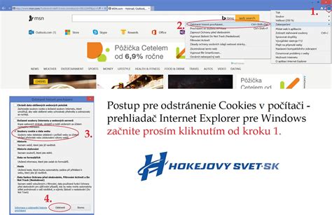 Obrázok: Grafika s prehľadom krokov na vymazanie cookies