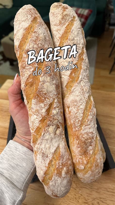 Ilustrácia skladovania bagiet v domácej kuchyni