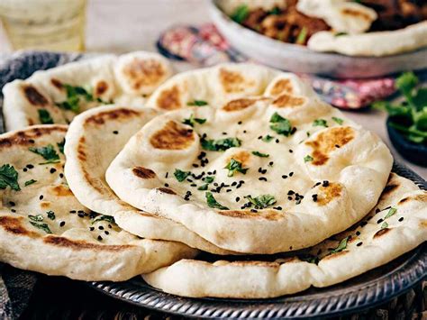 Suroviny na indický chlieb naan