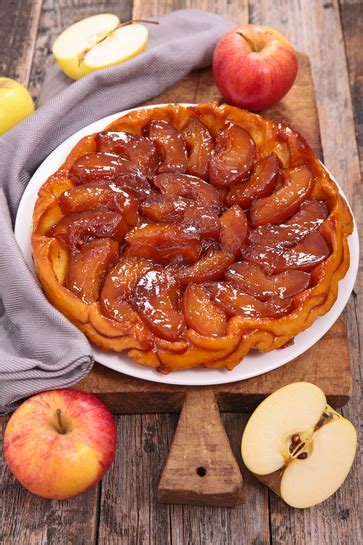 Tarte Tatin - obrátený jablkový koláč