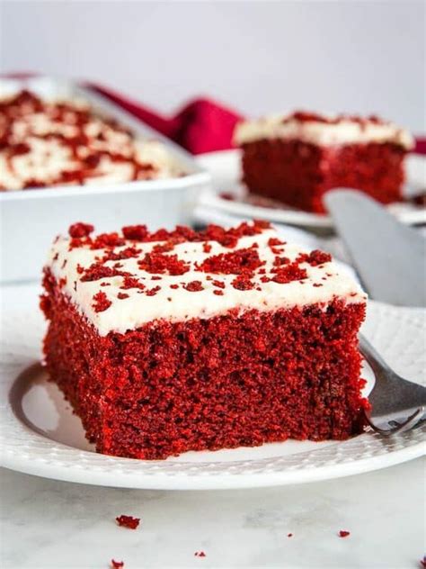 Ingrediencie na Red Velvet tortu