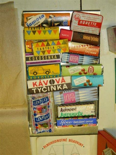 Retro sladkosti a cukrovinky z obdobia socializmu