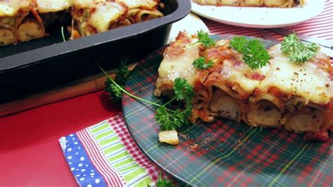 Plnené cannelloni zapečené v rúre