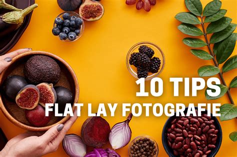 Príklad flat lay fotografie jedla