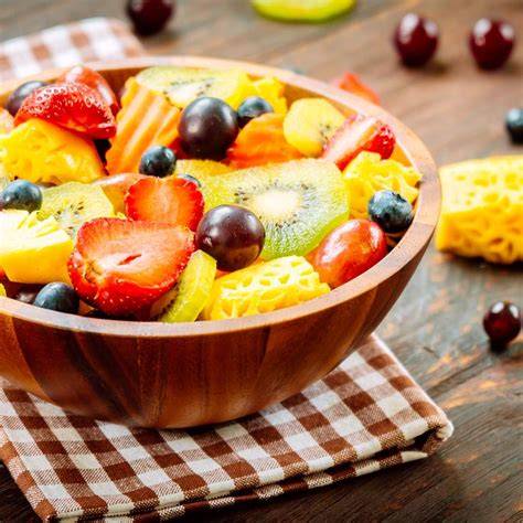ovocný šalát s kokosom a mango - vizuál