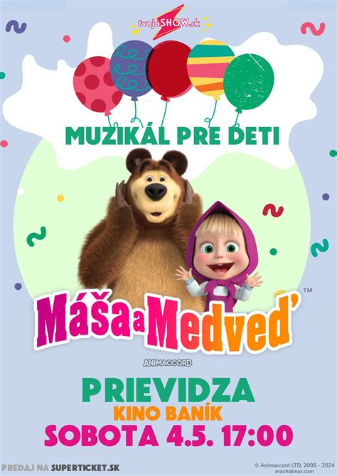 Ilustrácia Máše a medveďa