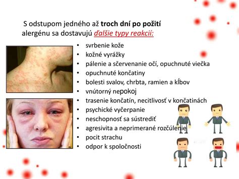 Ilustrácia alergickej reakcie v tele