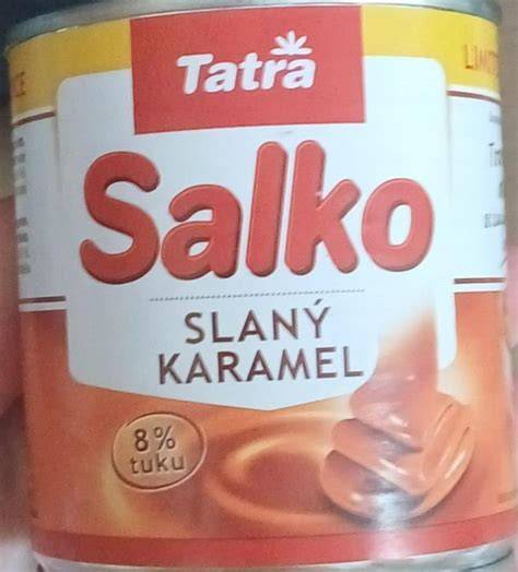 Obrázok: konzerva Salko a karamelizovaný krém