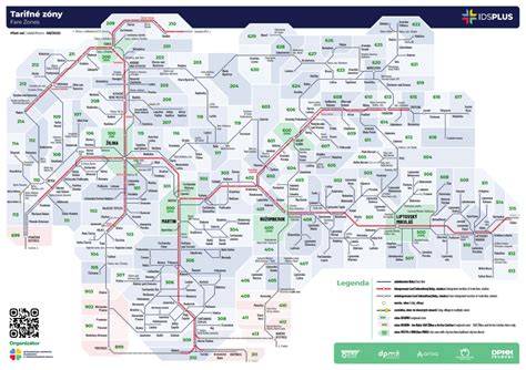 Mapa dopravného systému HVV a zón A-E okolo Alster