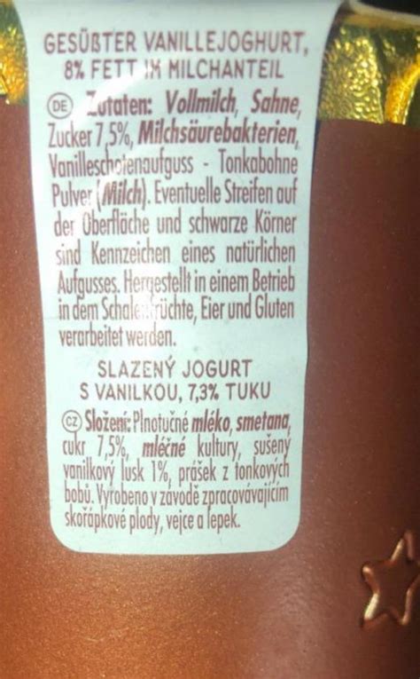 Telový jogurt s vanilkou