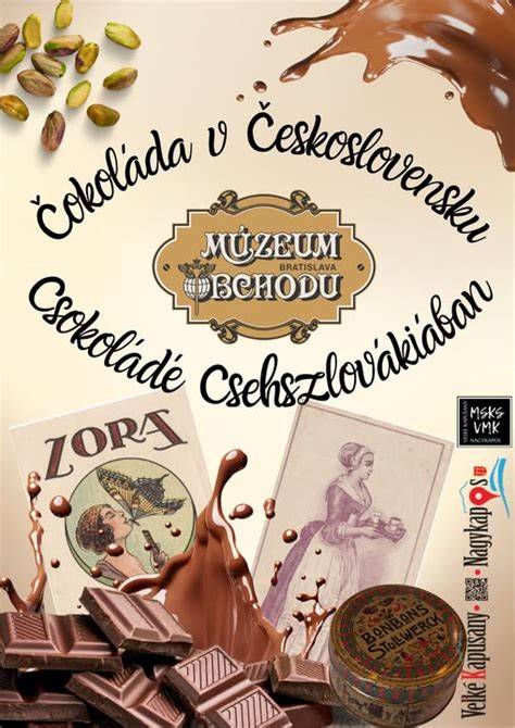 Infografika: vývoj čokoládového priemyslu v Československu a kľúčové značky