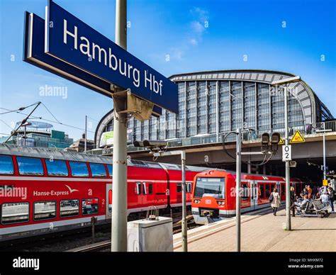 Hauptbahnhof Mnichov a Hamburg Hbf