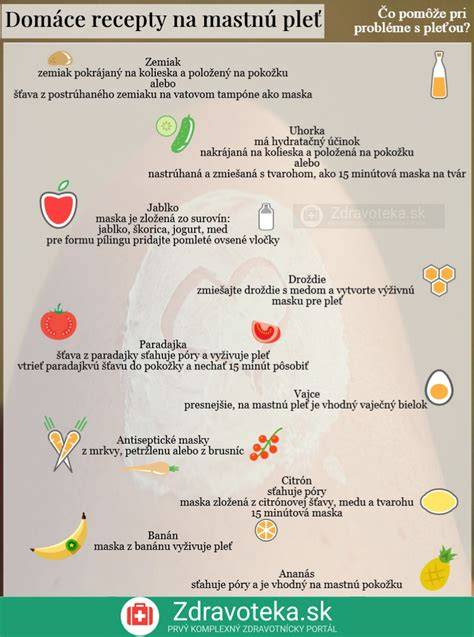 Infografika: recepty na domáce peelingy a masky
