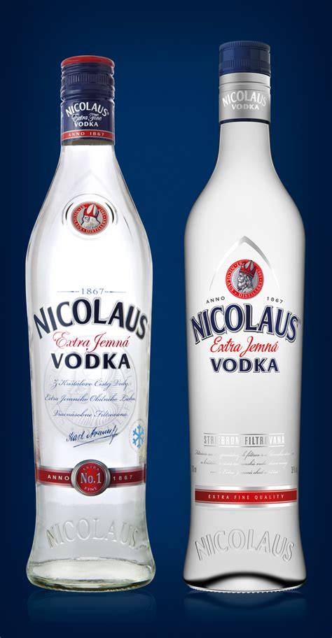 Infografika: Porovnanie príchutí Nicolaus Vodka portfólia