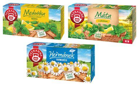 Obrázok s typickými bylinkovými čajmi a ich účinkami na trávenie