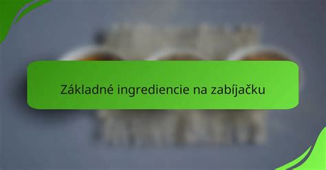 Infografika: Základné ingrediencie východniarskeho babkinho guláša