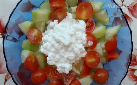 kolienka so zeleninou a cottage cheese: vizuál hotového jedla