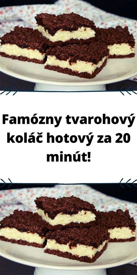 Hotový tvarohovo-šľahačkový koláč