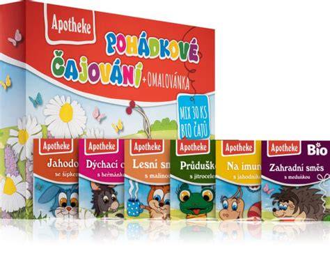 Infografika: Výber bylinkových čajov pre deti pri bolestiach bruška
