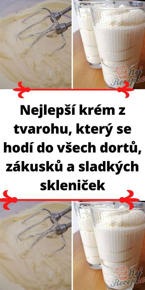 Obrázok: krém zo tvarohu na zákusky