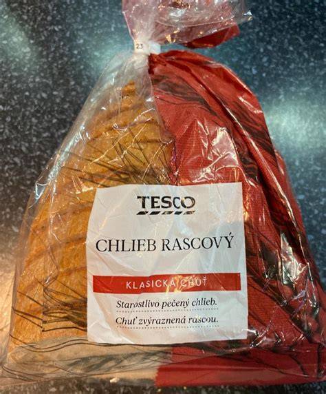 Infografika: Nutričné hodnoty a zloženie chleba v Tesco