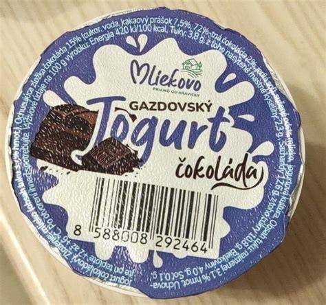 Gazdovský jogurt lesklý povrch a krémová konzistencia