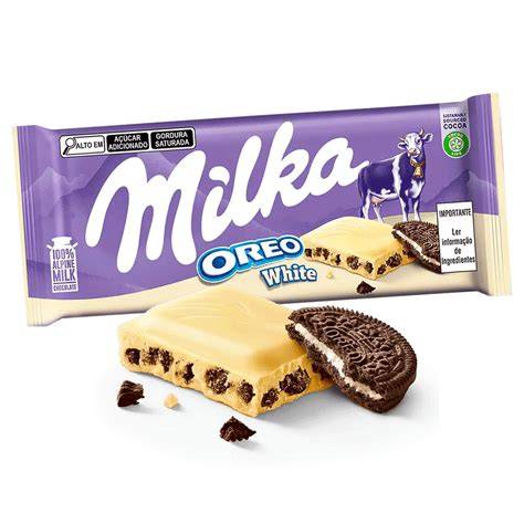 Milka Oreo White - krémový zážitok v tabuľke