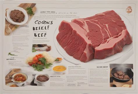 Ilustrácia ingrediencií na hovädzie mäso podľa pivovarníka
