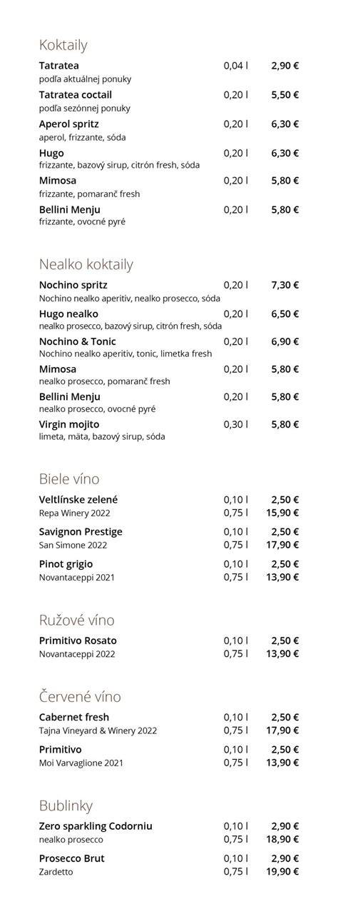 Menu Menju: raňajky a obedy s dôrazom na slovenské suroviny