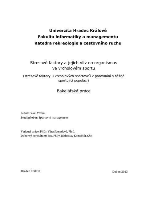 Diagram: Reakcia rýb na stresové faktory