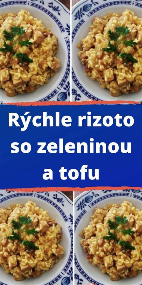 Infografika: rýchle rizoto so zeleninou a ryžou