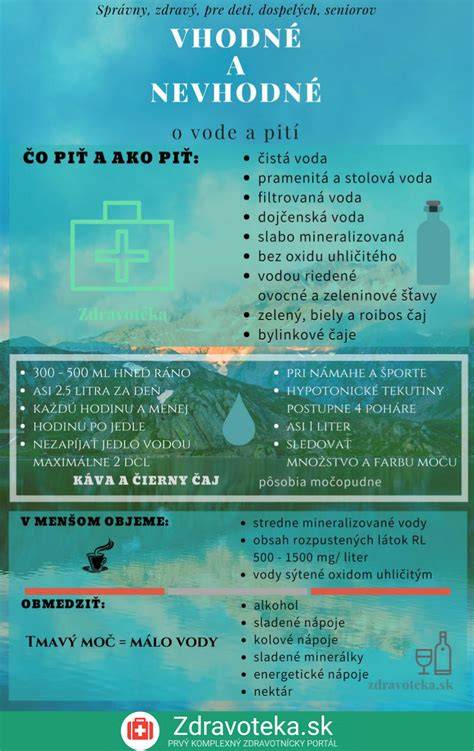 Infografika: Príklad správneho pitného režimu v tehotenstve
