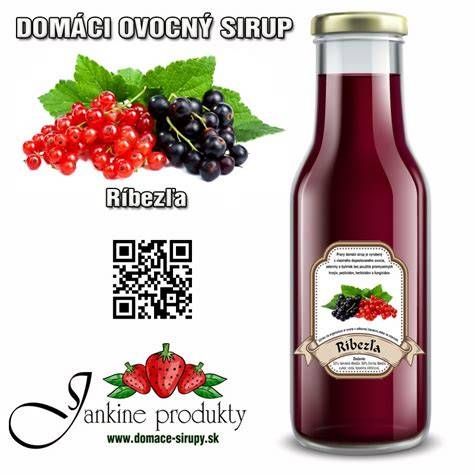 Infografika: Ako vzniká domáci ríbezľový sirup