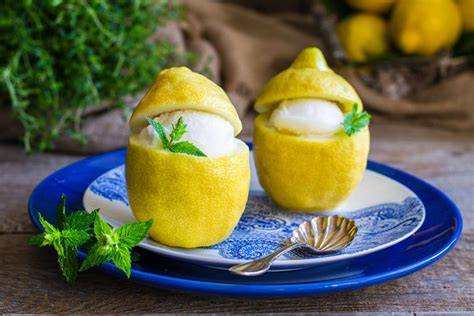 Gelato al limone - Citrónové gelato