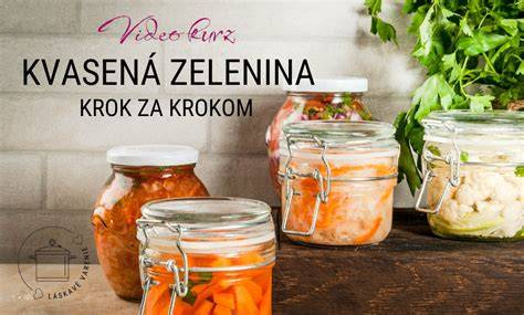 Obrázok: Základný postup kvasenia zeleniny