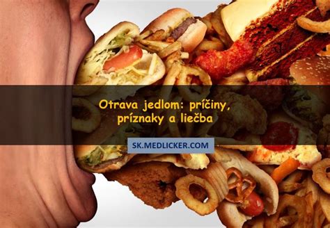 Ilustrácia symptómov otravy jedlom