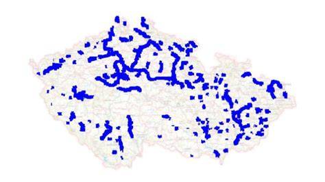 Mapa rizikových oblastí invazívnych druhov rýb v Austrálii