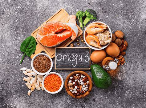 Graf: Porovnanie zdrojov omega-3 (ryby vs. rastlinné zdroje)