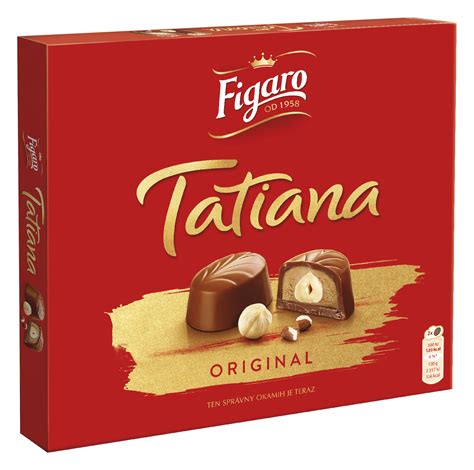 Zloženie čokolády Tatiana