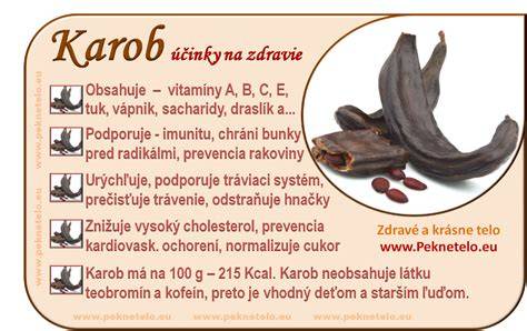 Obrázok: Karobové struky a prášok