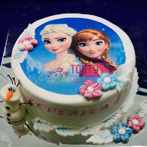 Infografika: postup zdobenia torty s motívom Frozen a princeznej