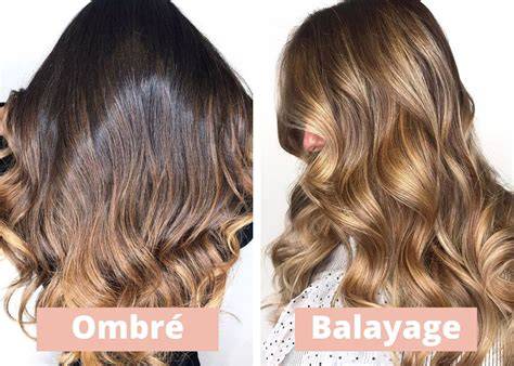 Infografika: Porovnanie techník ombré, sombré a balayage