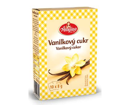 Zloženie vanilkového pudingu Amylon